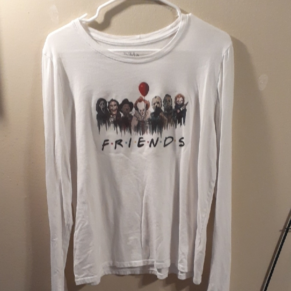 Time and Tru Cream Long Sleeve Top